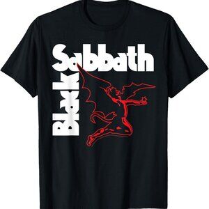 Black Sabbath Creature T-Shirt | Dark Fantasy Rock Band Tee | Heavy Metal Horror